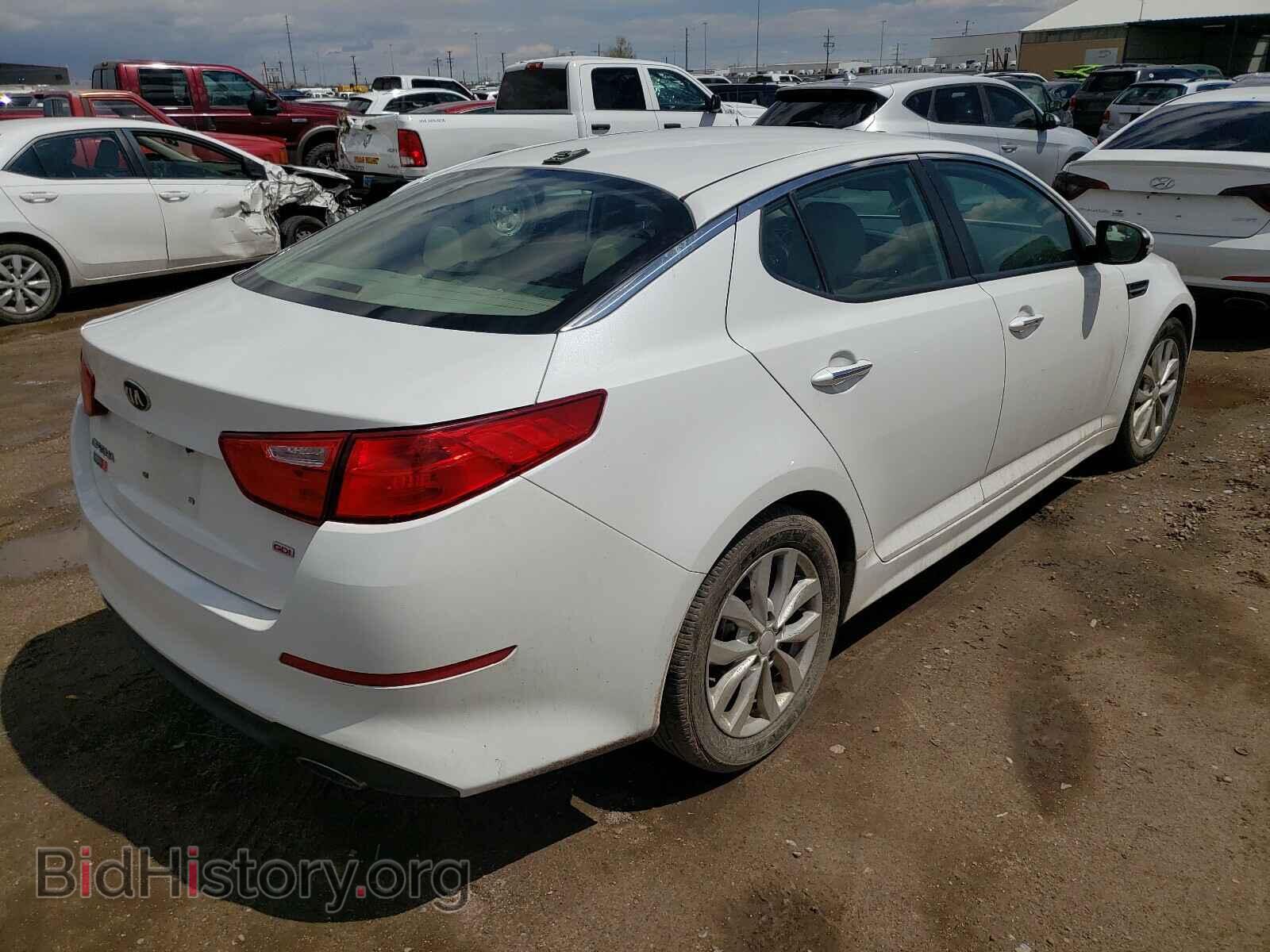 2014 KIA OPTIMA - VIN: 5XXGM4A70EG351437 - Фото 4