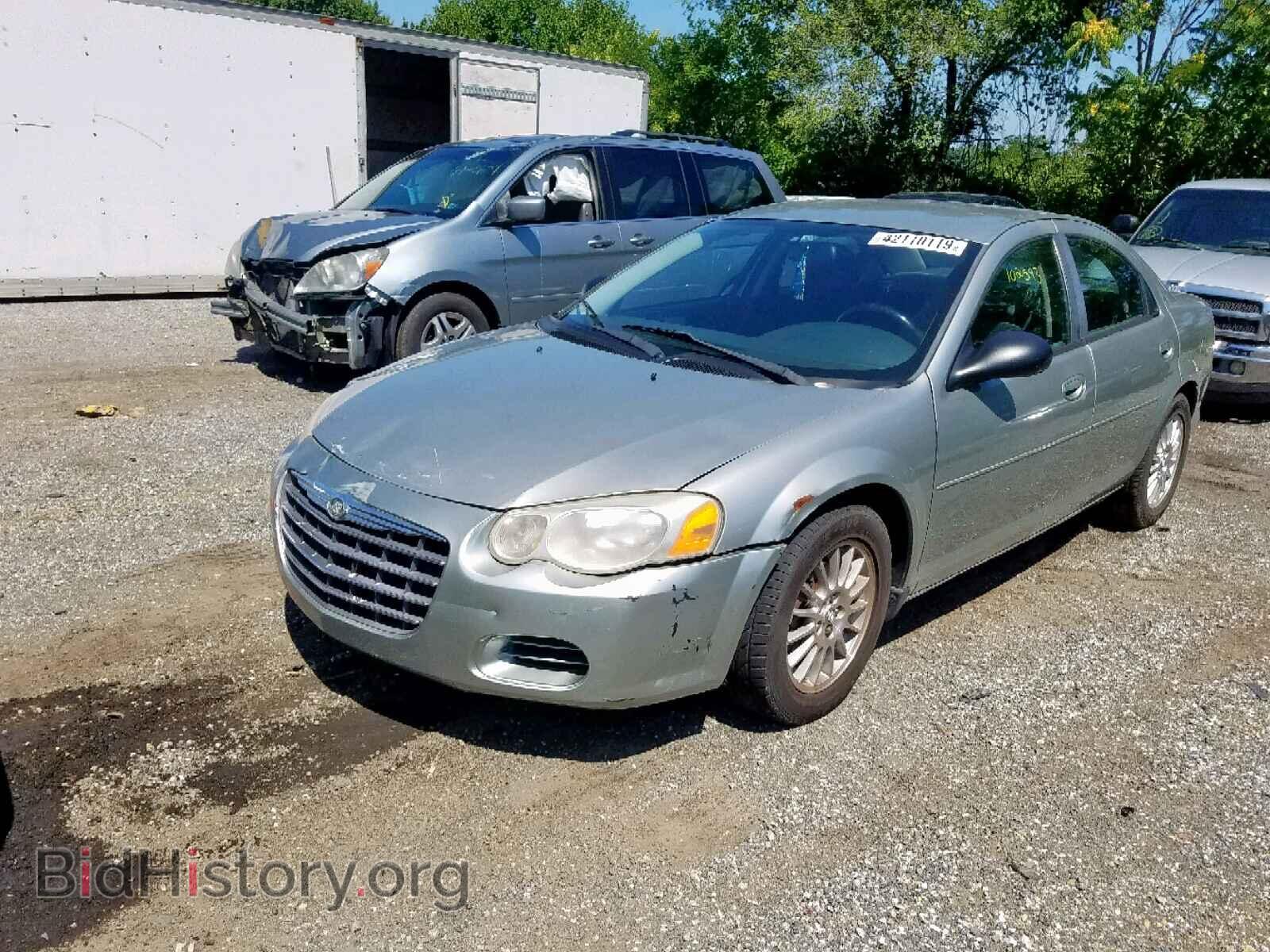 2004 CHRYSLER SEBRING - VIN: 1C3EL46X84N314209 - Фото 2