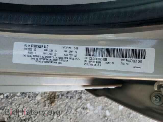 2008 CHRYSLER SEBRING - VIN: 1C3LC46K38N214228 - Фото 10