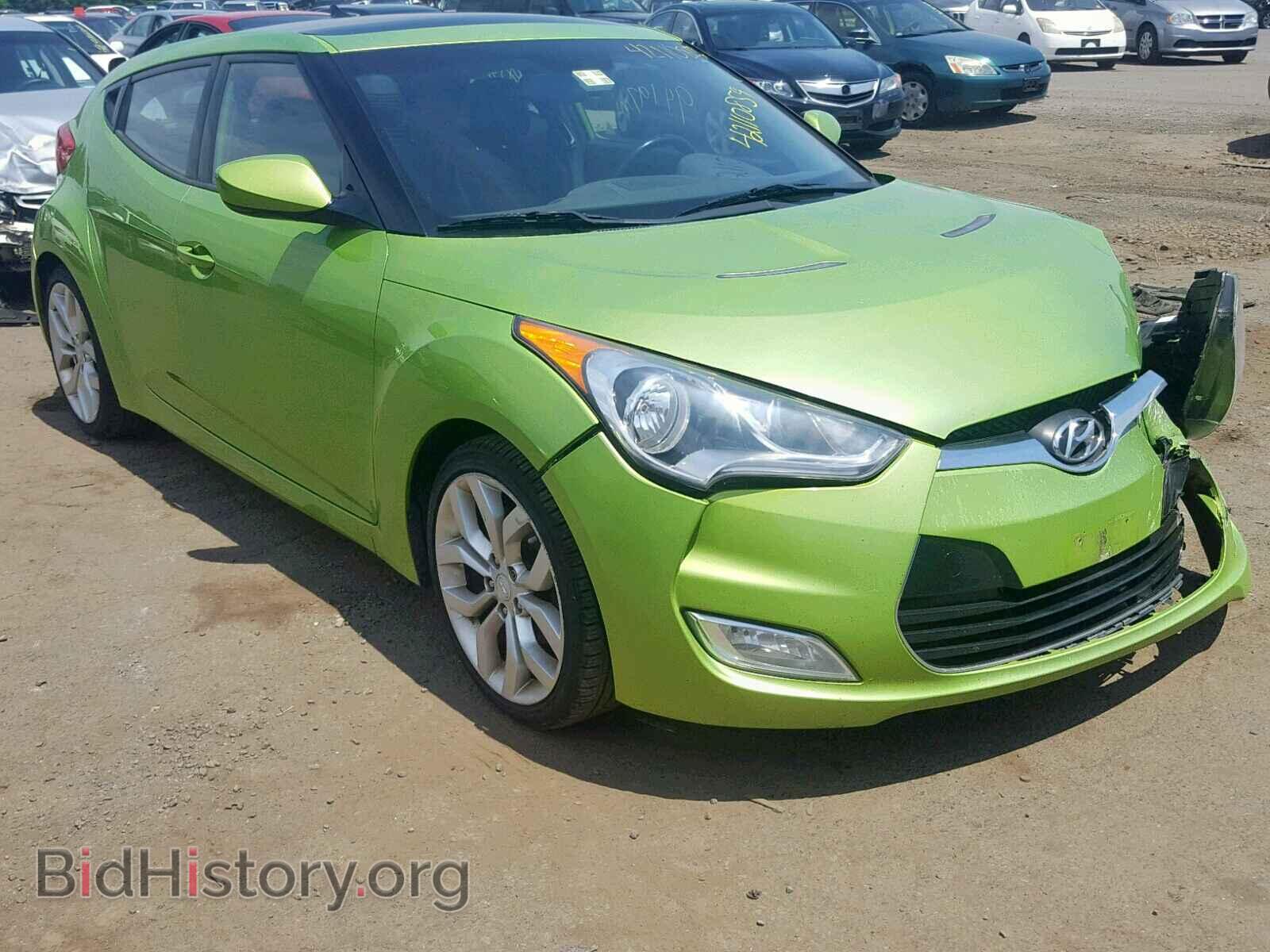 2012 HYUNDAI VELOSTER - VIN: KMHTC6AD8CU044006 - Фото 2