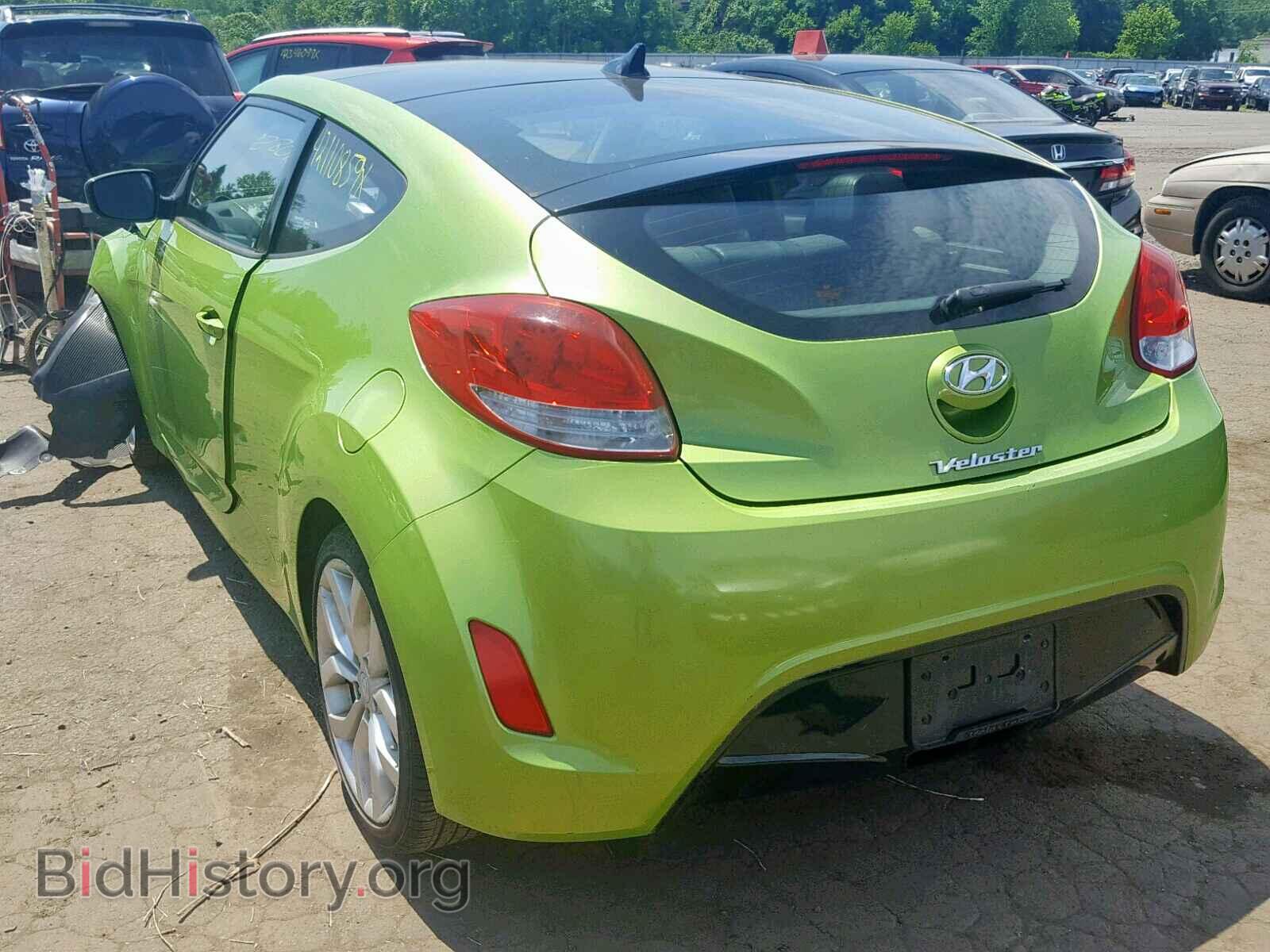 2012 HYUNDAI VELOSTER - VIN: KMHTC6AD8CU044006 - Фото 3