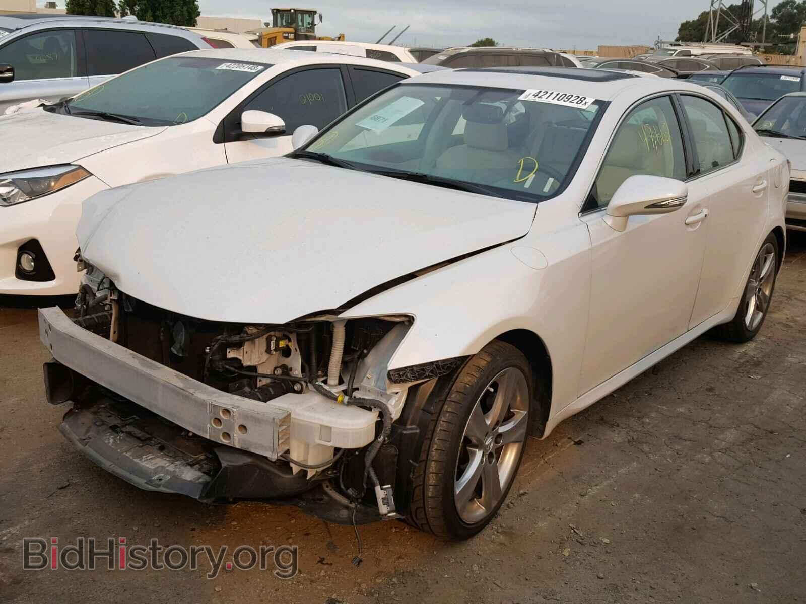 2011 LEXUS IS 250 - VIN: JTHBF5C20B5150275 - Фото 2