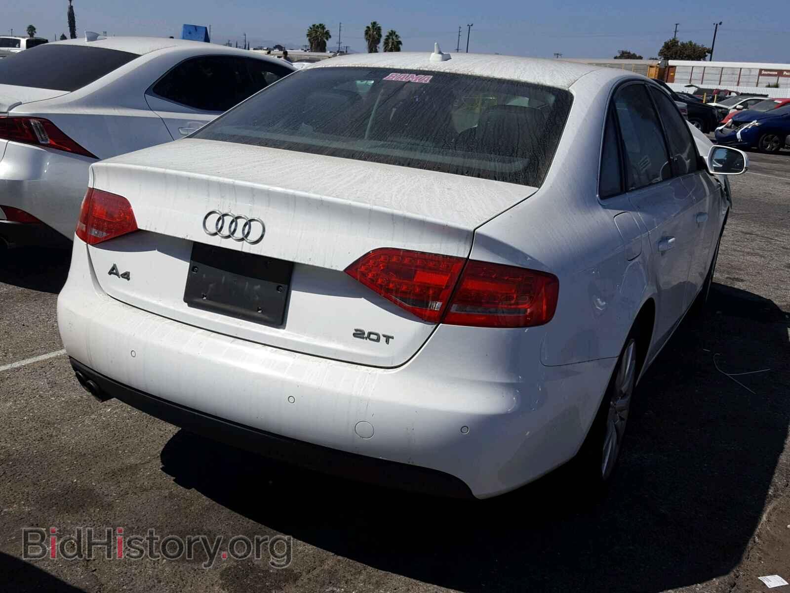 2011 AUDI A4 - VIN: WAUEFAFL4BN030519 - Photo 4