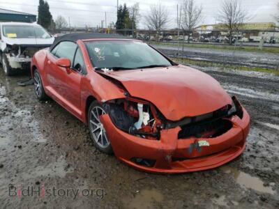 2012 Mitsubishi ECLIPSE ECLIPSE SP, orange — VIN 4A37L2EF6CE003701, Copart
