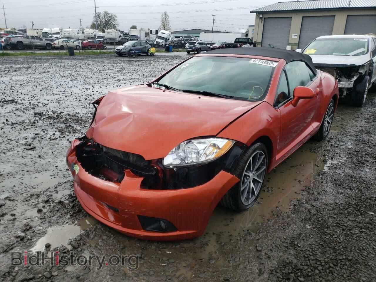 2012 MITSUBISHI ECLIPSE - VIN: 4A37L2EF6CE003701 - Фото 2
