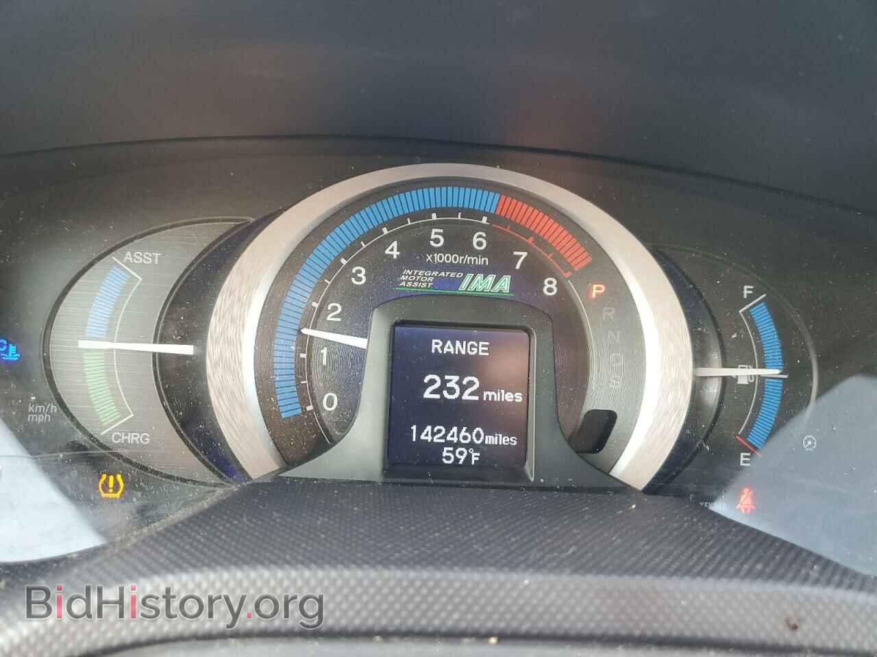 2010 HONDA INSIGHT - VIN: JHMZE2H75AS021081 - Фото 9