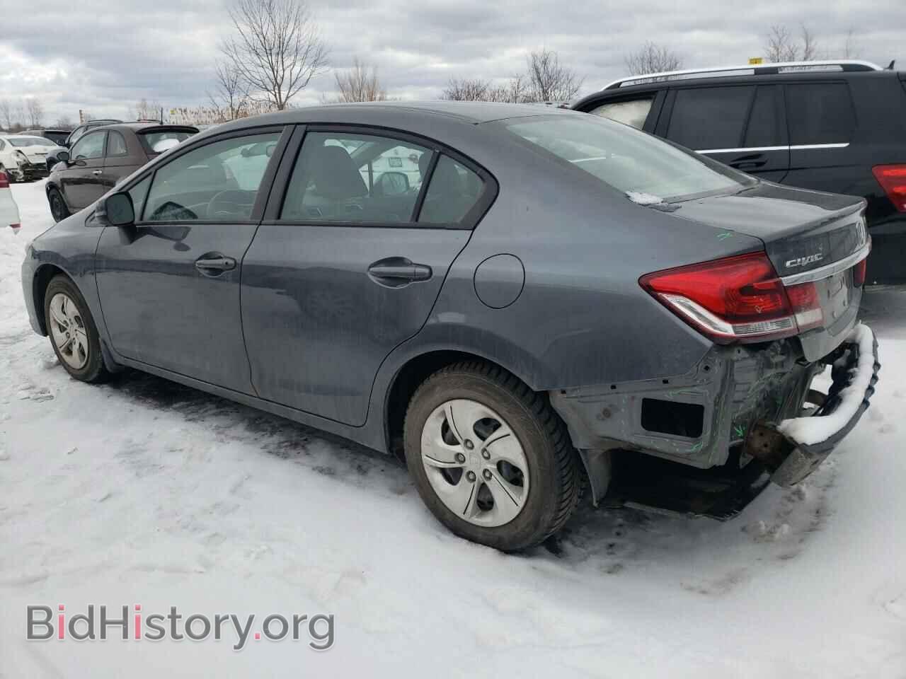 2013 HONDA CIVIC - VIN: 2HGFB2F44DH107971 - Фото 2