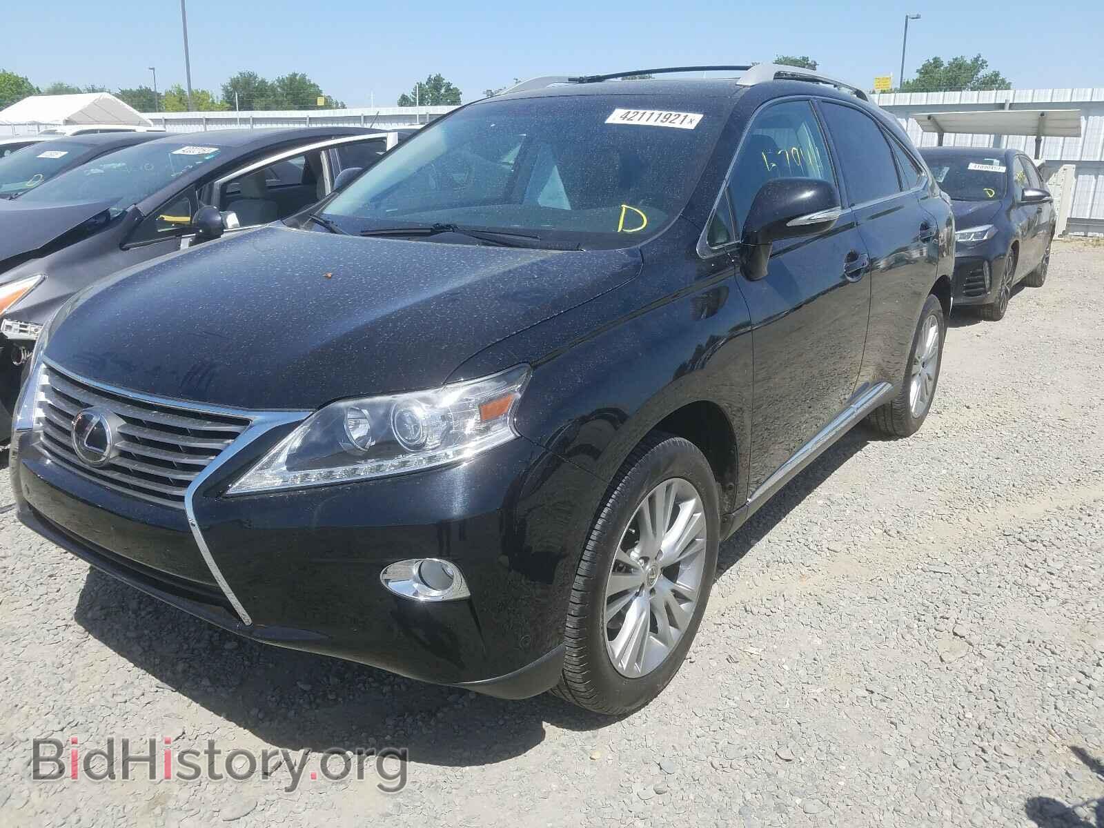 2013 LEXUS RX350 - VIN: 2T2BK1BA1DC219121 - Фото 2
