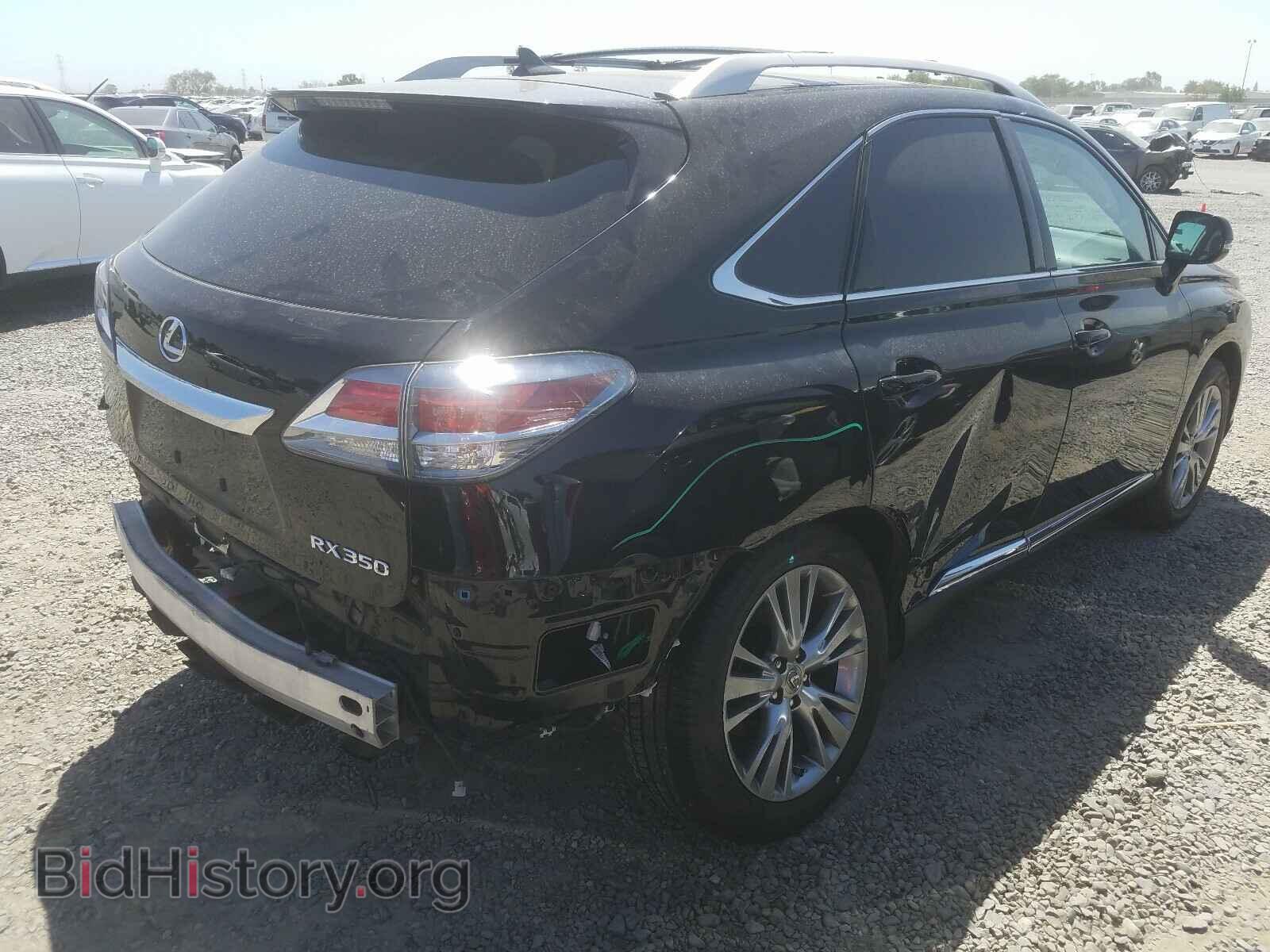 2013 LEXUS RX350 - VIN: 2T2BK1BA1DC219121 - Фото 4