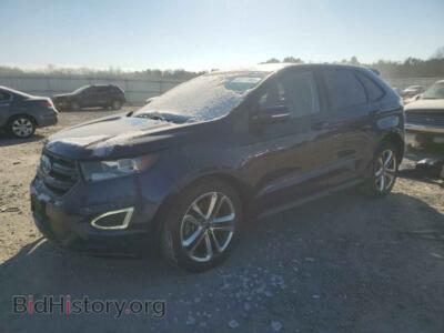 2016 Ford EDGE Sport, blue — VIN 2FMPK4AP7GBC13107, Copart