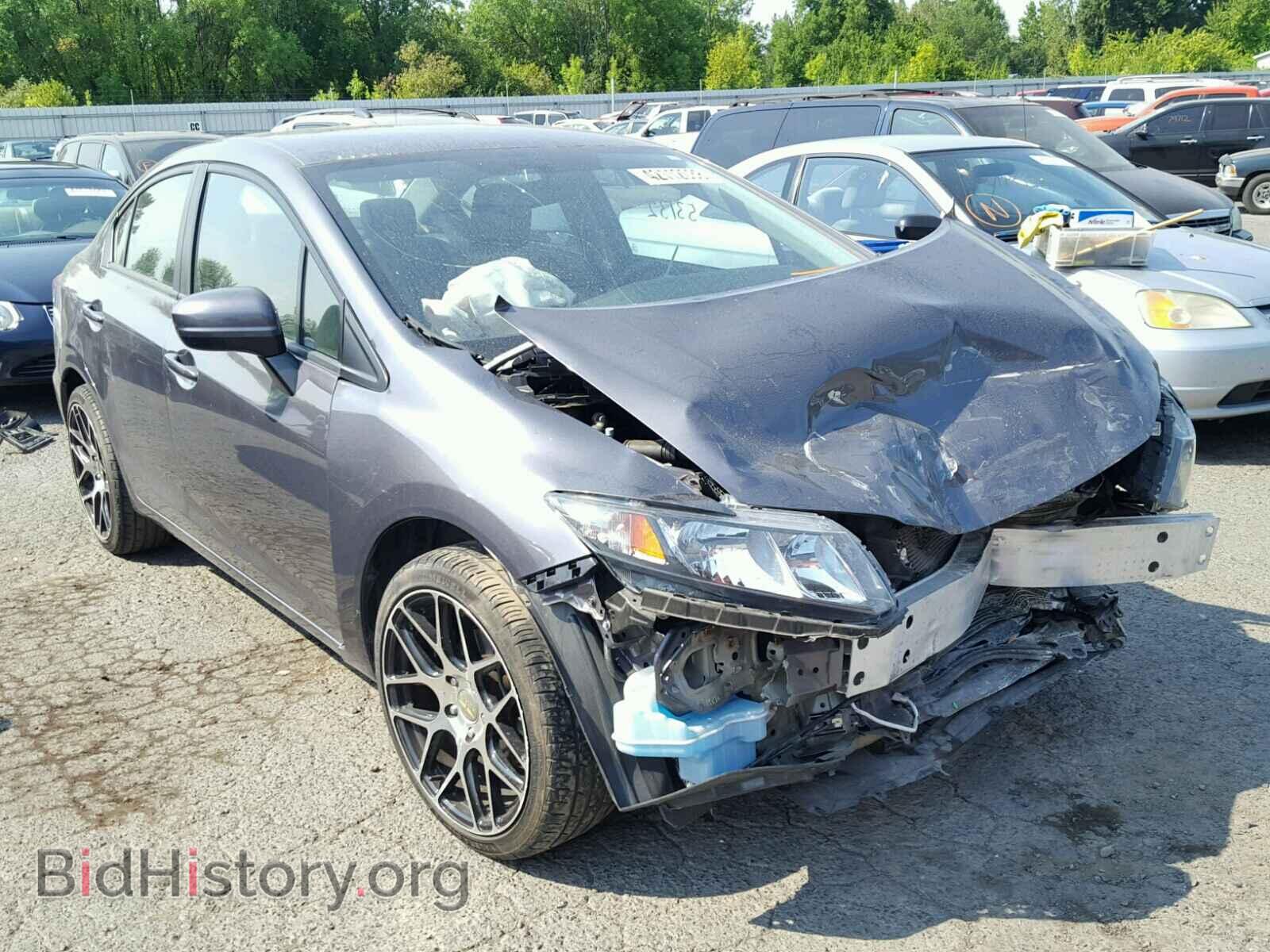 Фотография 19XFB2F56EE236153 - HONDA CIVIC LX 2014