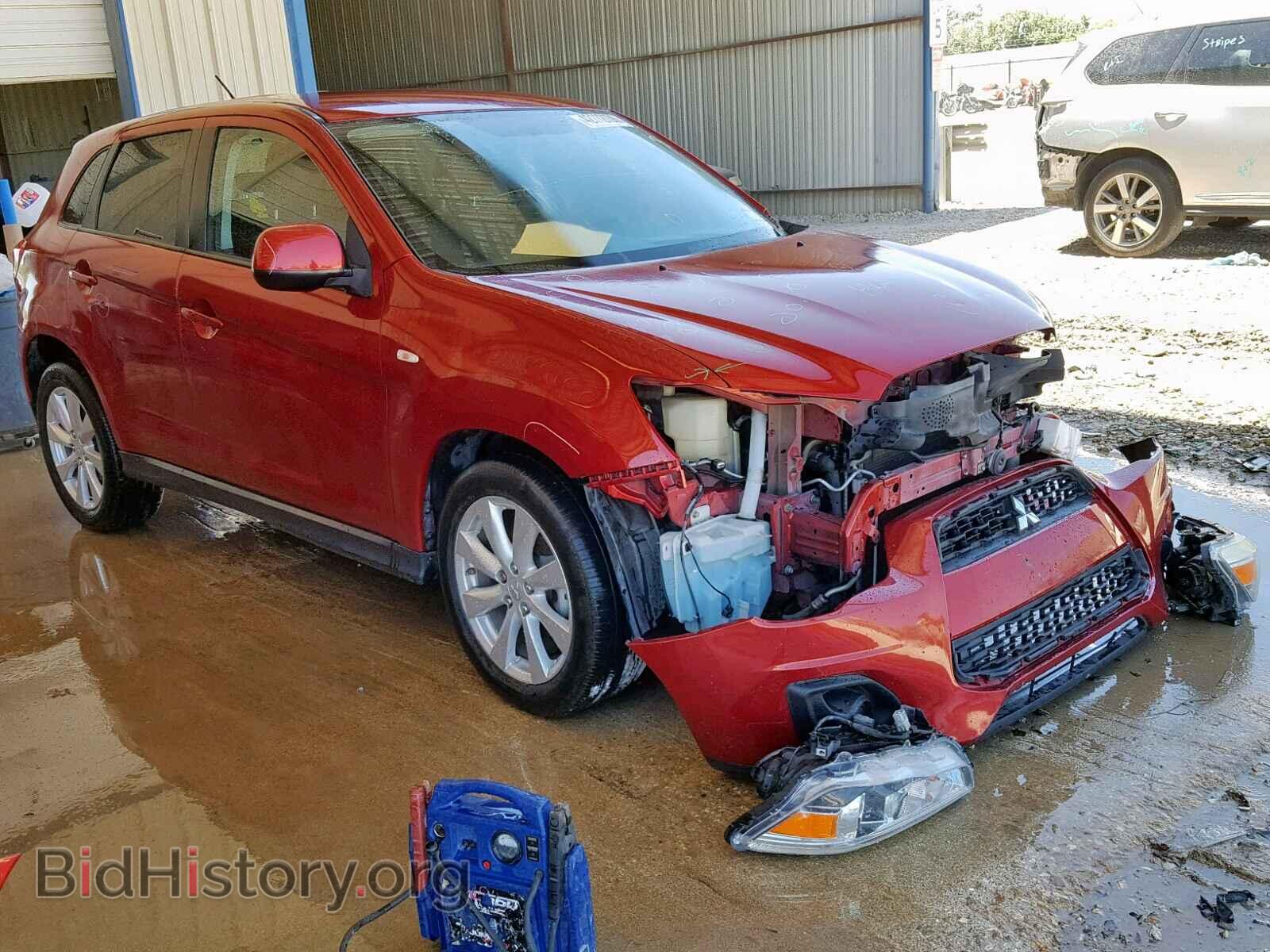 Photo 4A4AP3AU9EE007227 - MITSUBISHI OUTLANDER 2014