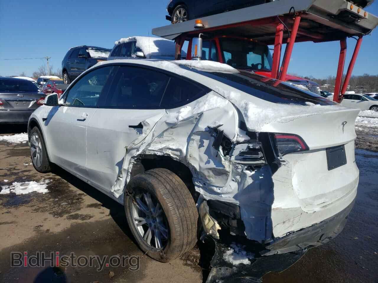 2023 TESLA MODEL Y - VIN: 7SAYGDEE1PA114112 - Фото 2