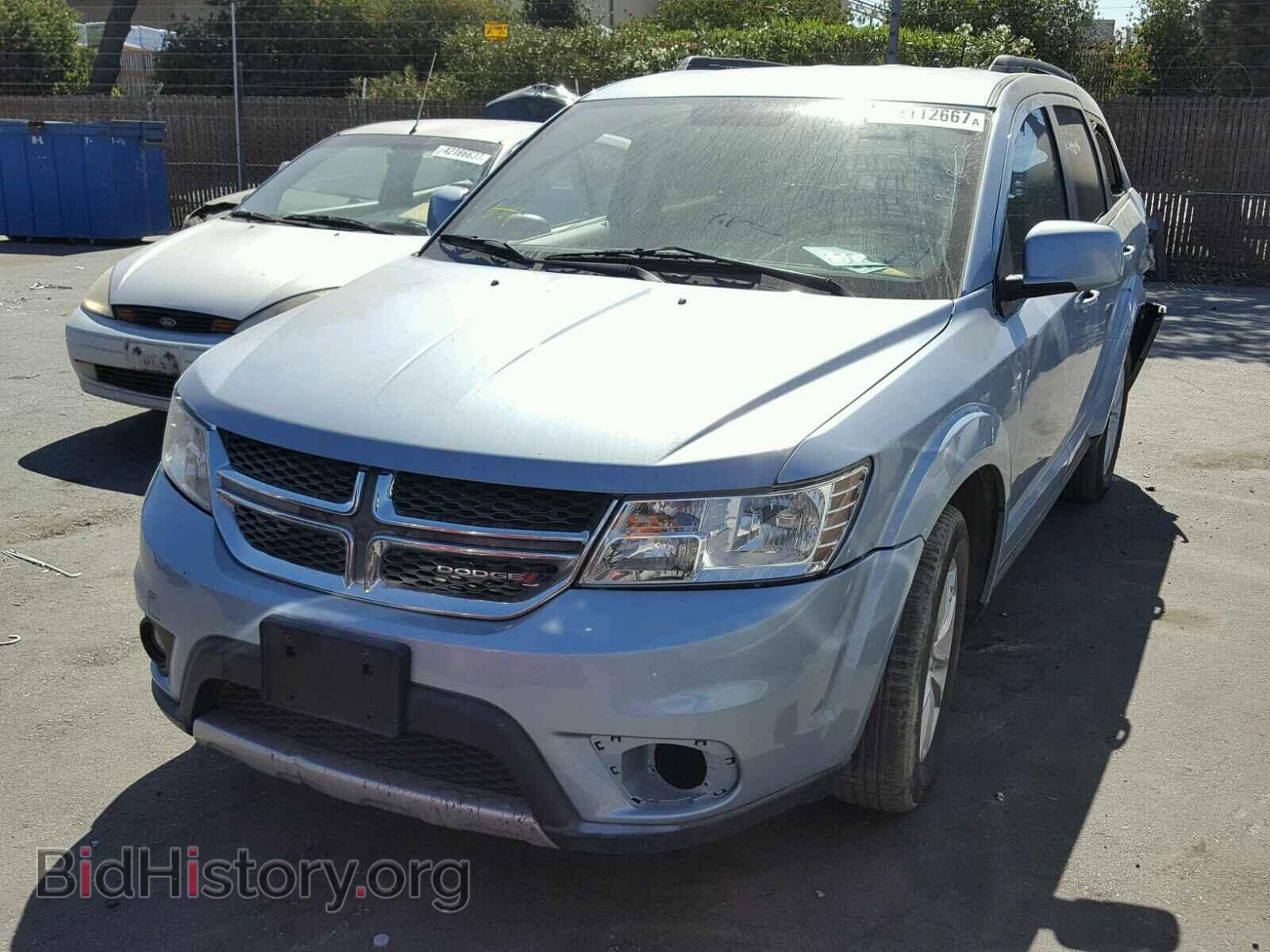 2013 DODGE JOURNEY - VIN: 3C4PDDBG1DT606713 - Фото 2