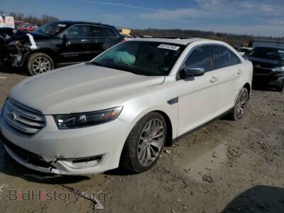 2015 Ford TAURUS Taurus LIM, белый — VIN 1FAHP2F86FG208381, Copart