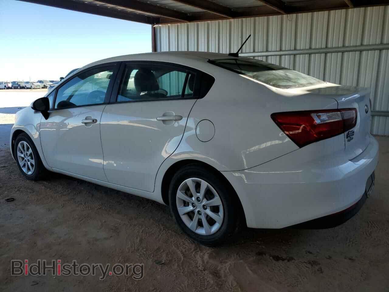 2016 KIA RIO - VIN: KNADM4A34G6663906 - Фото 2