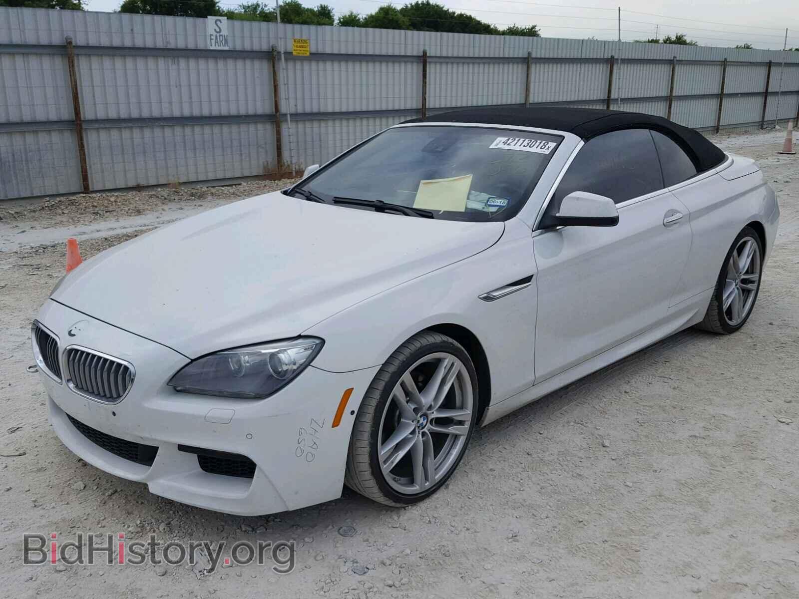 2012 BMW 6 SERIES - VIN: WBALZ3C58CDL73096 - Фото 2