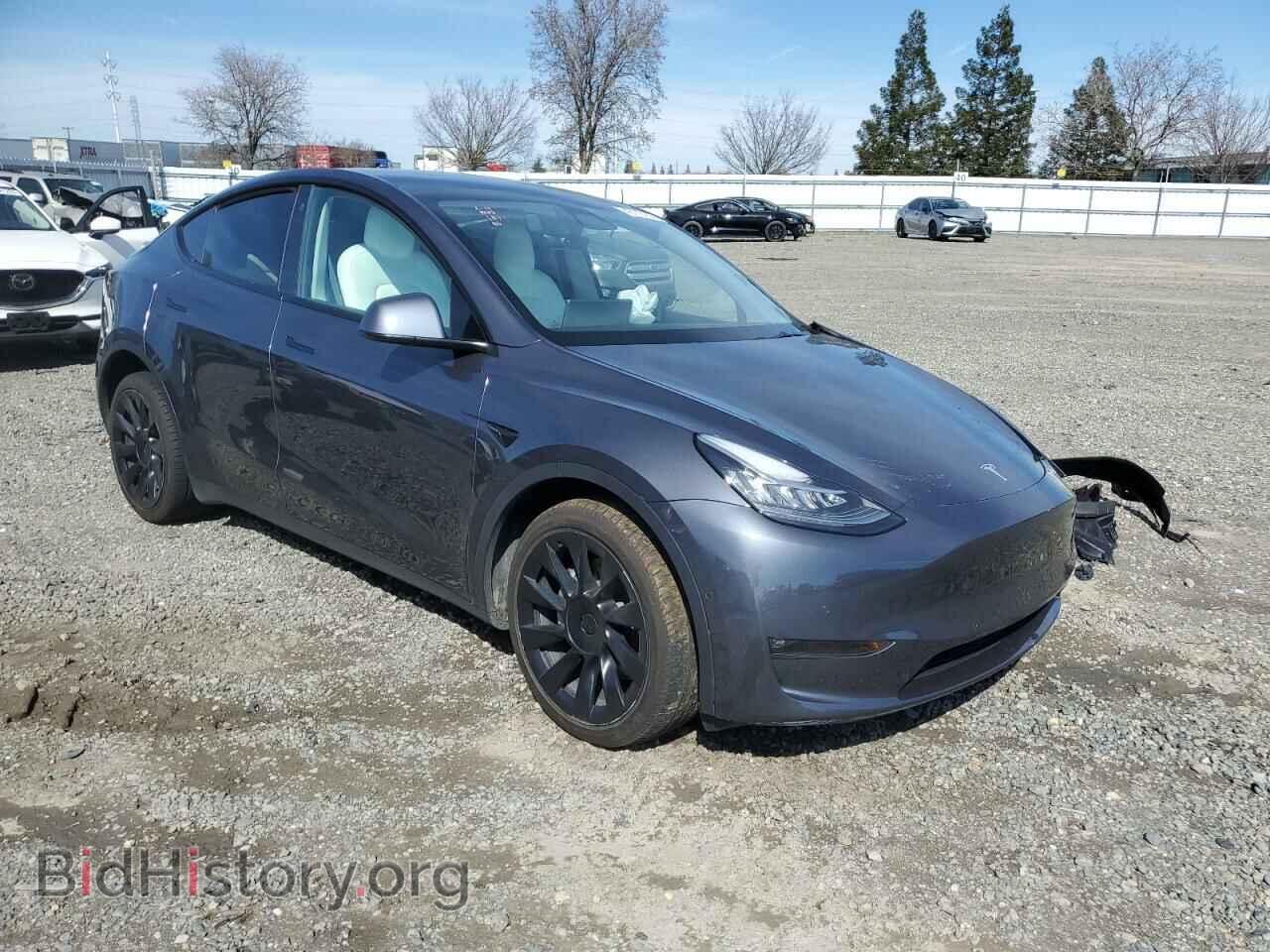 2022 TESLA MODEL Y - VIN: 7SAYGDEE7NF355690 - Фото 4