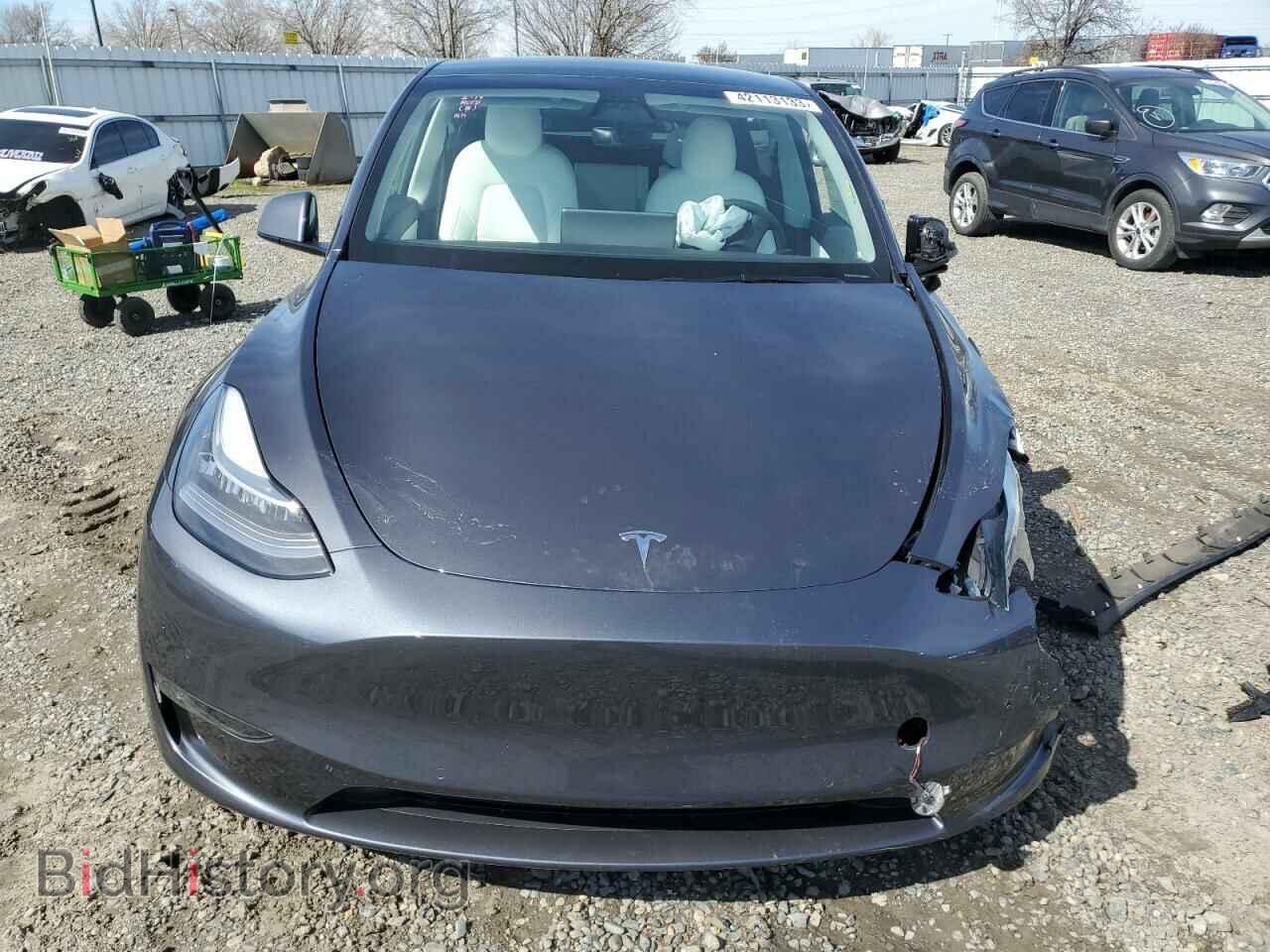 2022 TESLA MODEL Y - VIN: 7SAYGDEE7NF355690 - Фото 5