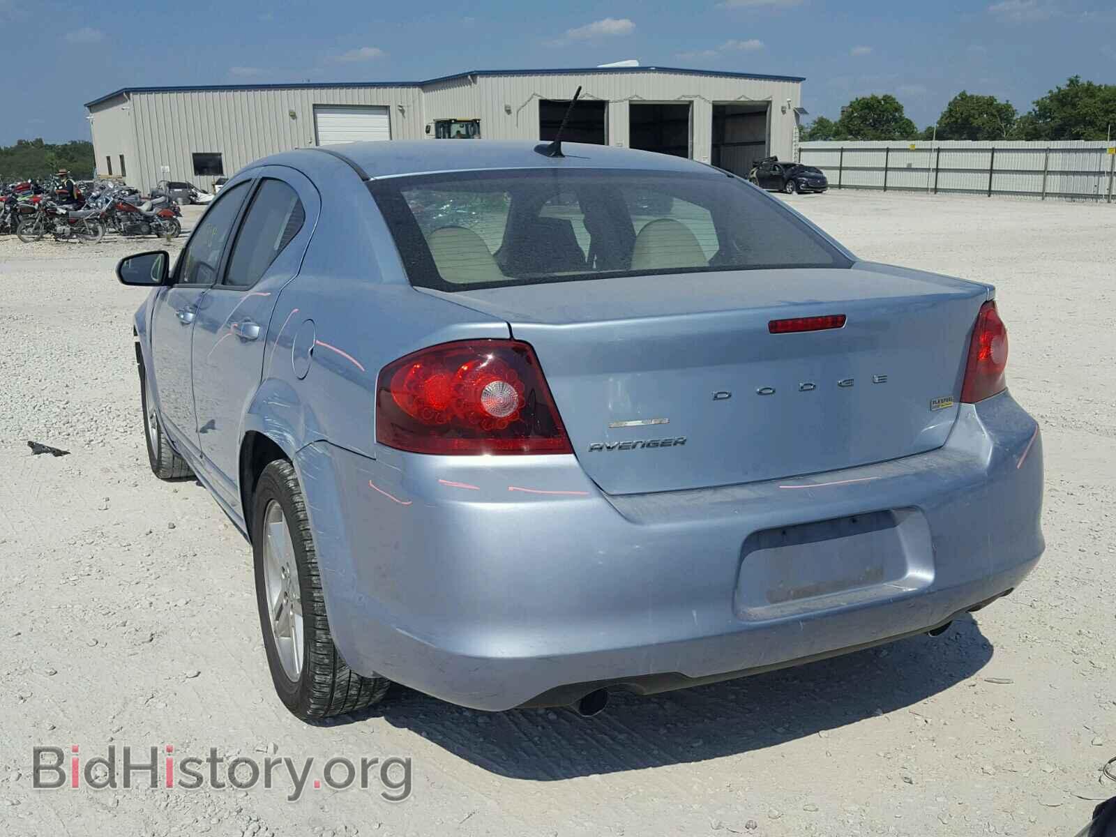 2013 DODGE AVENGER - VIN: 1C3CDZCG9DN709196 - Photo 3