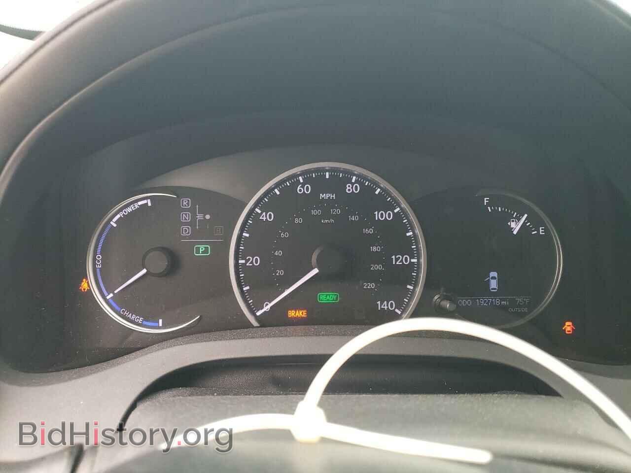 2012 LEXUS CT 200 - VIN: JTHKD5BH6C2098553 - Фото 9