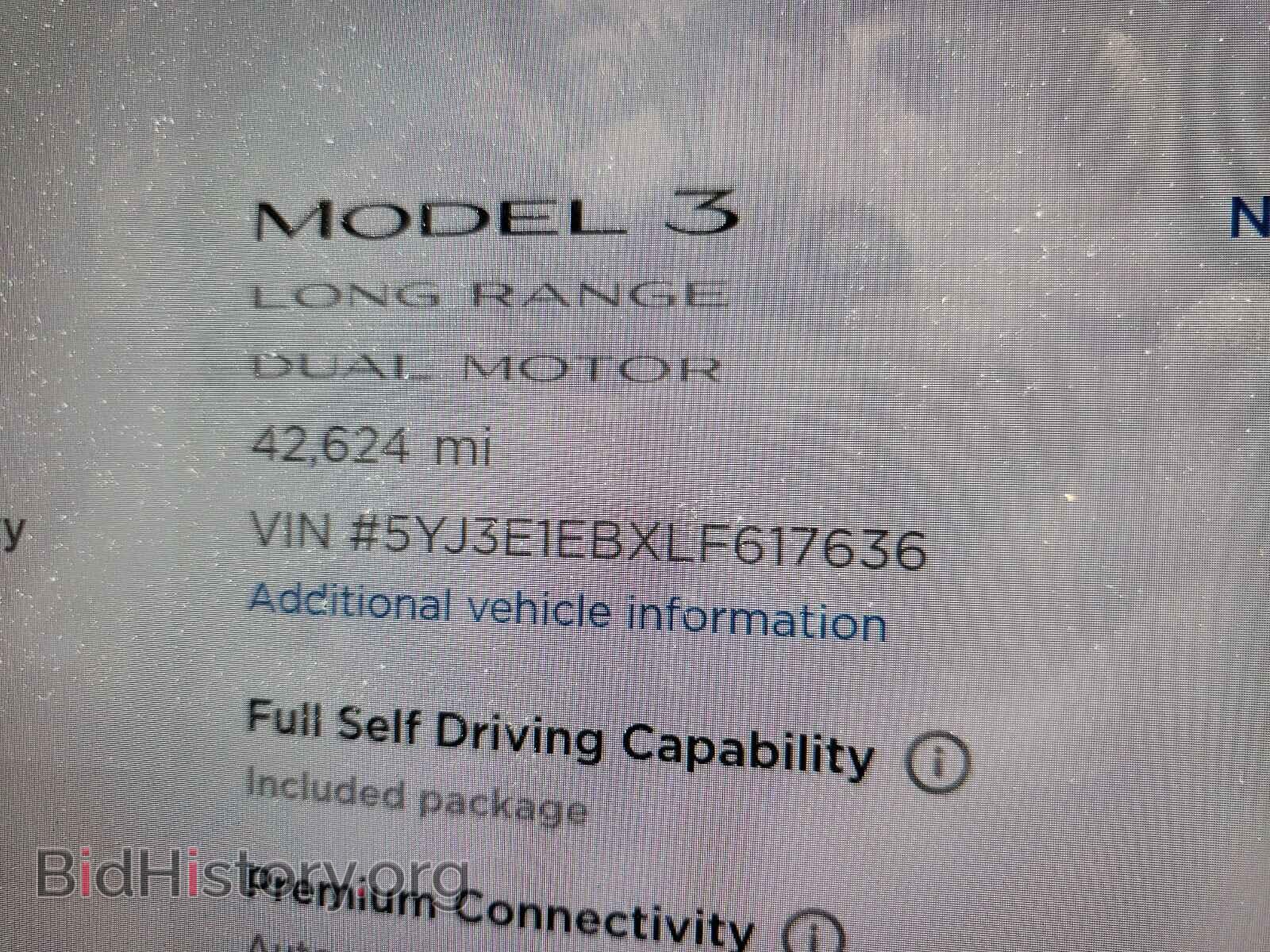 2020 TESLA MODEL 3 - VIN: 5YJ3E1EBXLF617636 - Photo 10