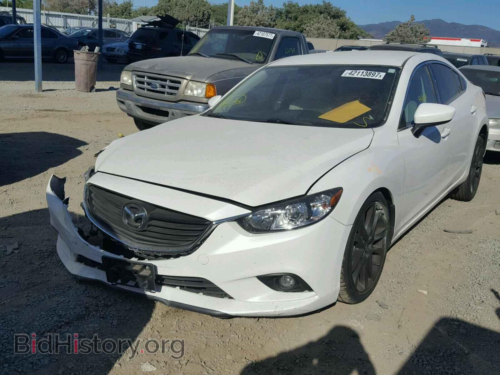 2014 MAZDA 6 - VIN: JM1GJ1V60E1161870 - Фото 2