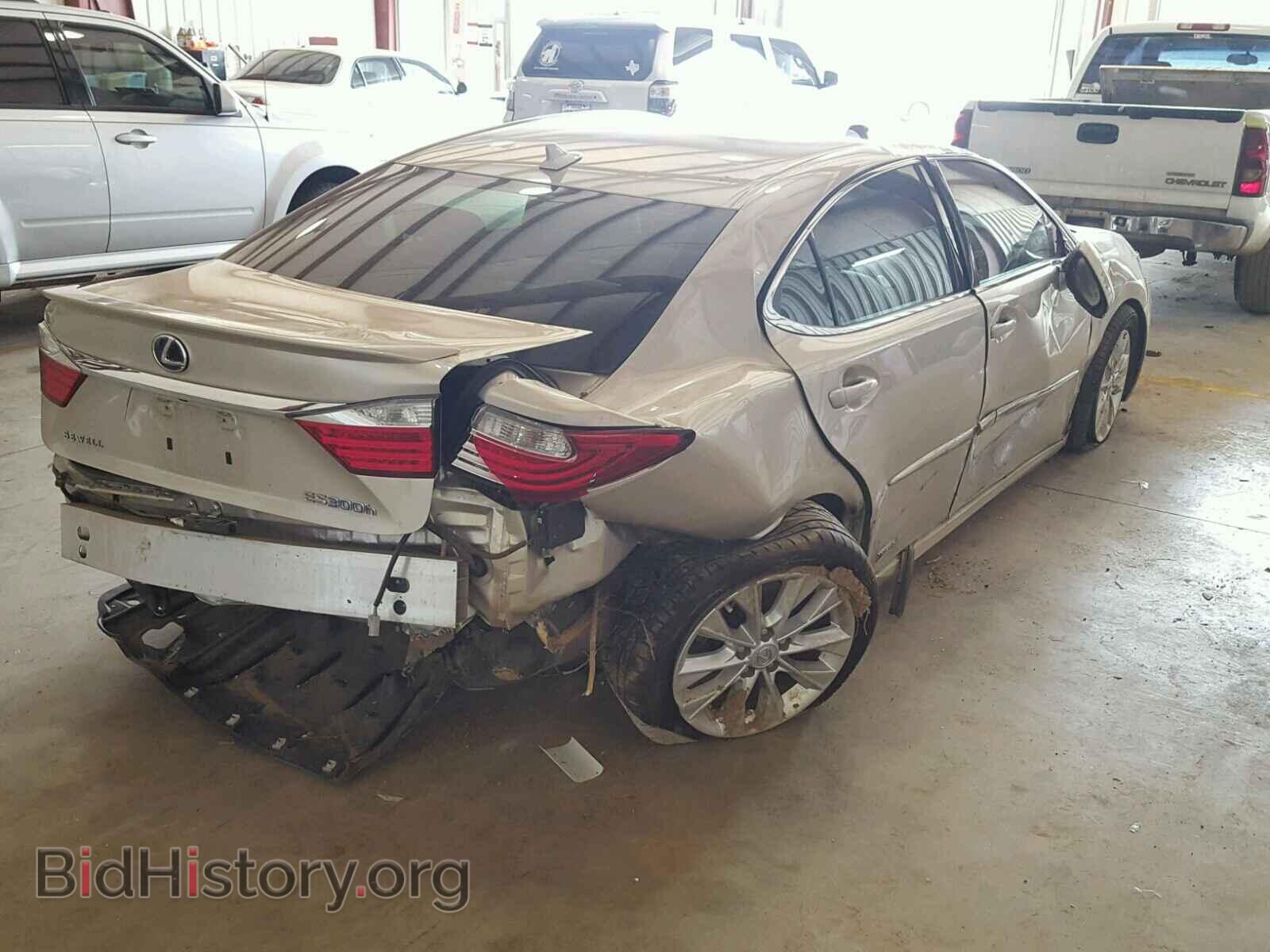 2013 LEXUS ES 300H - VIN: JTHBW1GG3D2013561 - Фото 4