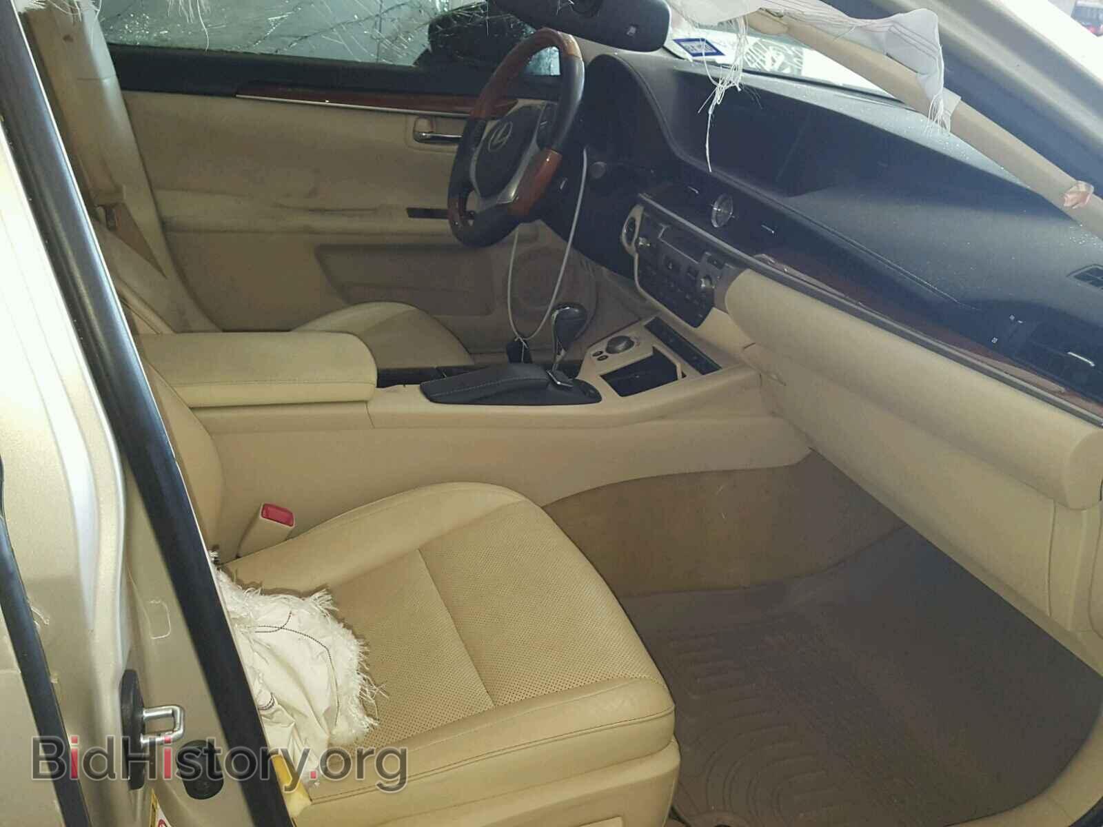 2013 LEXUS ES 300H - VIN: JTHBW1GG3D2013561 - Фото 5