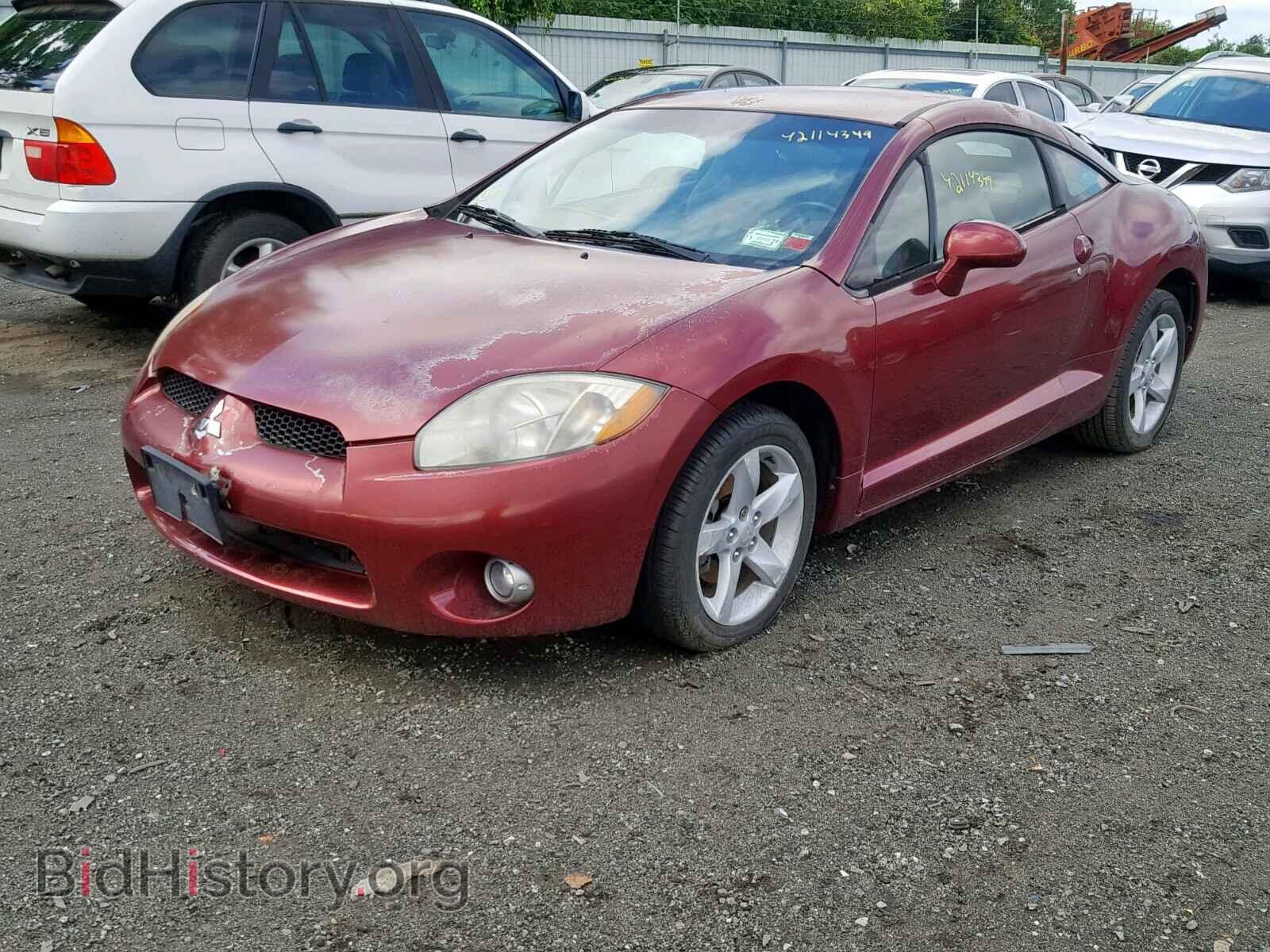 2006 MITSUBISHI ECLIPSE - VIN: 4A3AK34T36E009918 - Фото 2