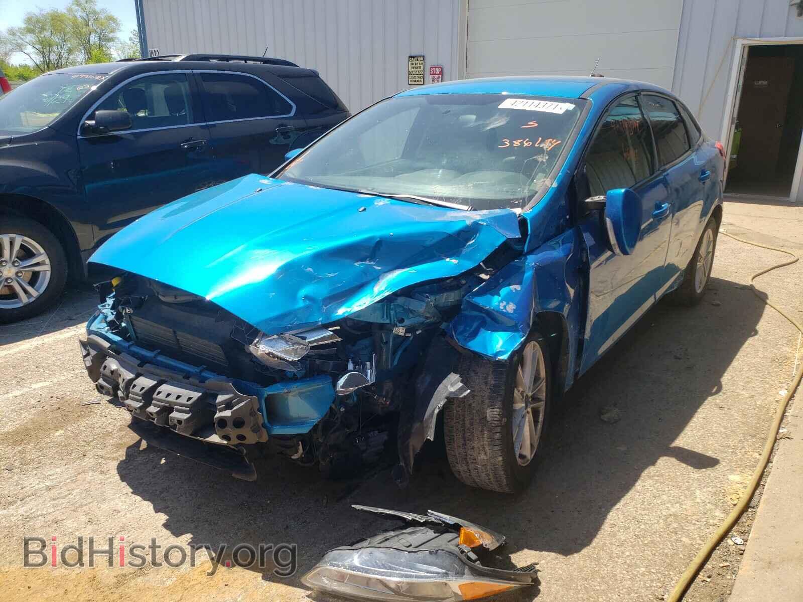 2016 FORD FOCUS - VIN: 1FADP3F27GL386194 - Фото 2