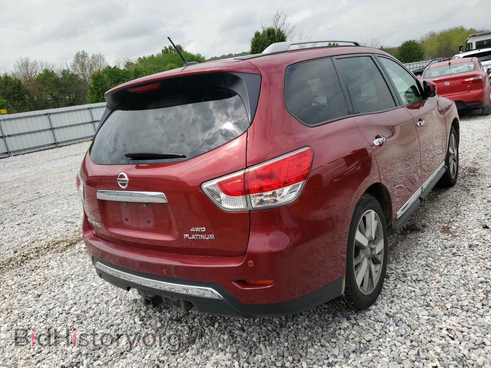 2014 NISSAN PATHFINDER - VIN: 5N1AR2MM6EC690065 - Фото 4