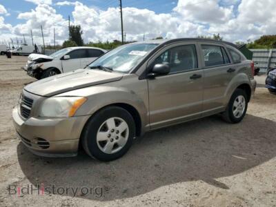 2008 Dodge CALIBER, золотистый — VIN 1B3HB28B48D600346, Copart