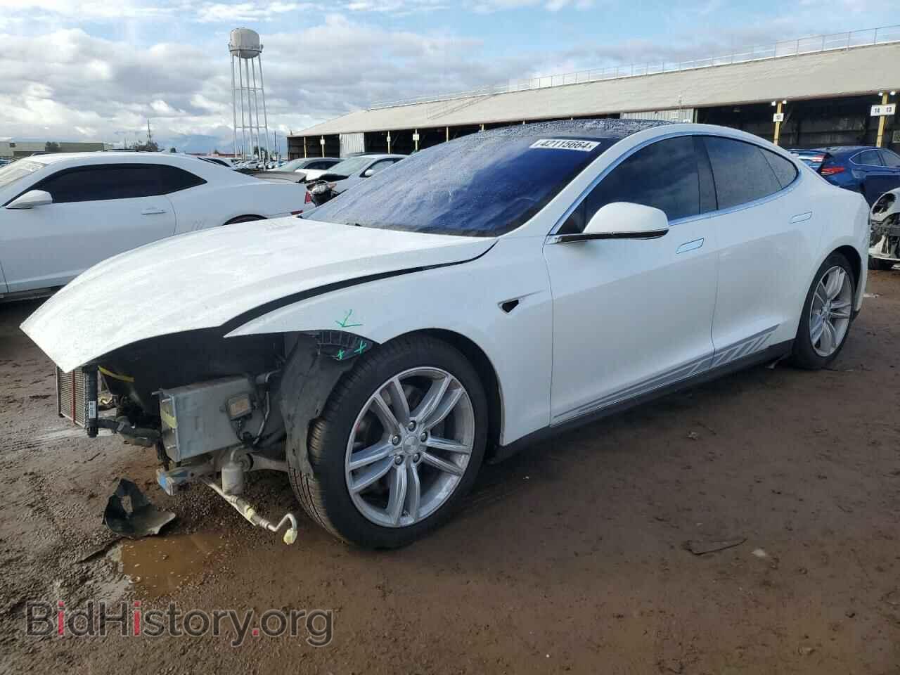 Фотография 5YJSA1E23FF107267 - TESLA MODEL S 2015