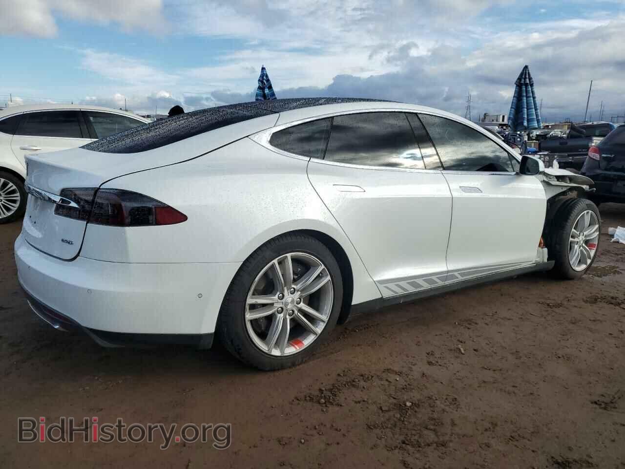 2015 TESLA MODEL S - VIN: 5YJSA1E23FF107267 - Фото 3
