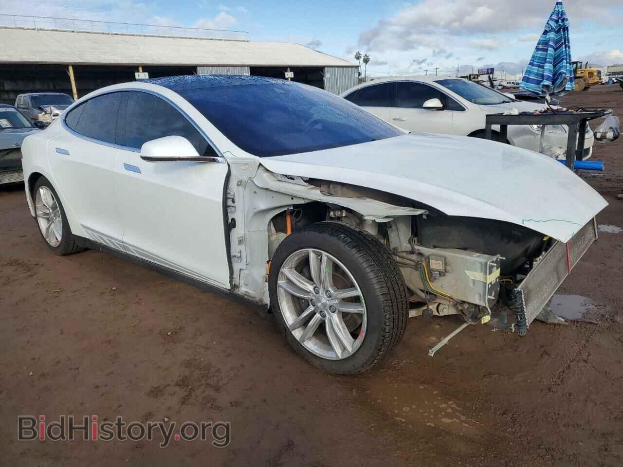 2015 TESLA MODEL S - VIN: 5YJSA1E23FF107267 - Фото 4