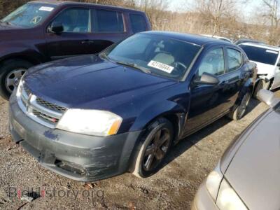 2013 Dodge AVENGER SE, blue — VIN 1C3CDZAB3DN680592, Copart