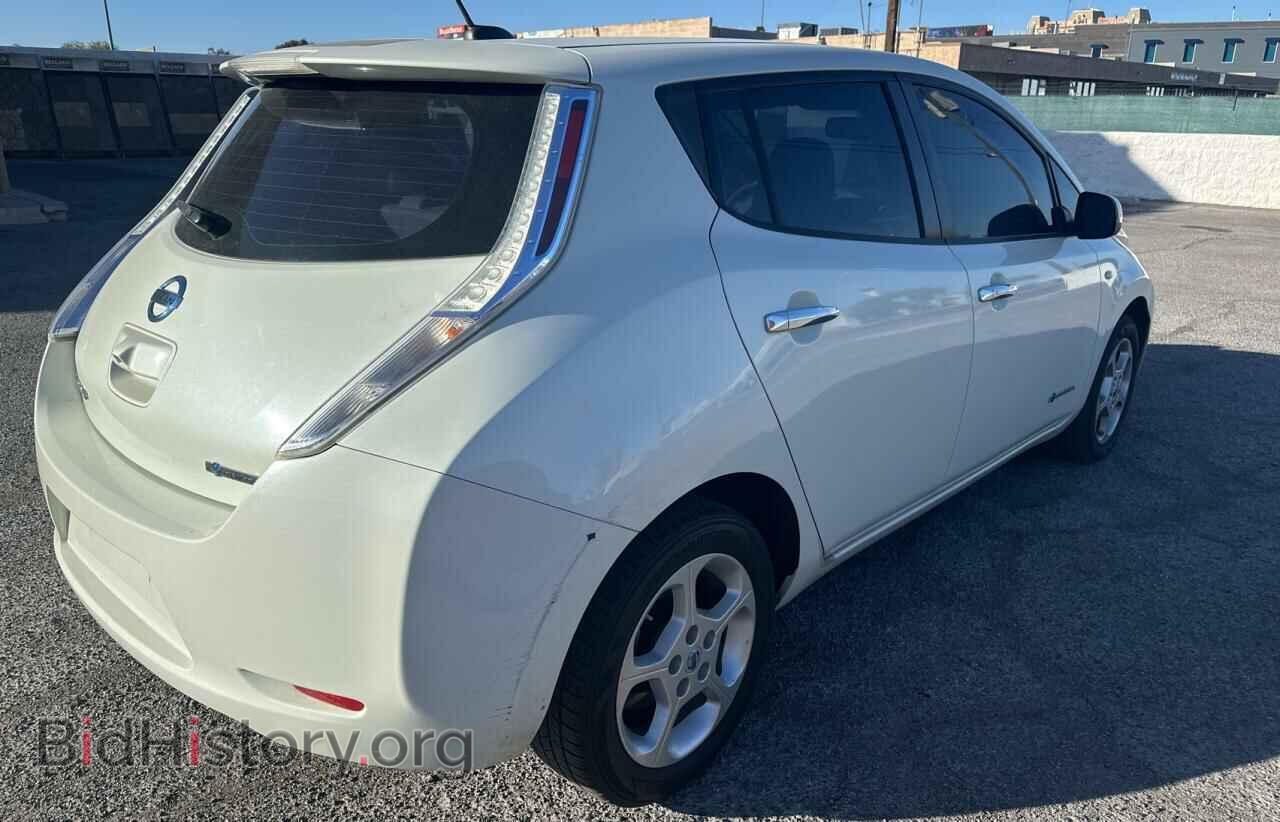 2012 NISSAN LEAF - VIN: JN1AZ0CP8CT025270 - Фото 4
