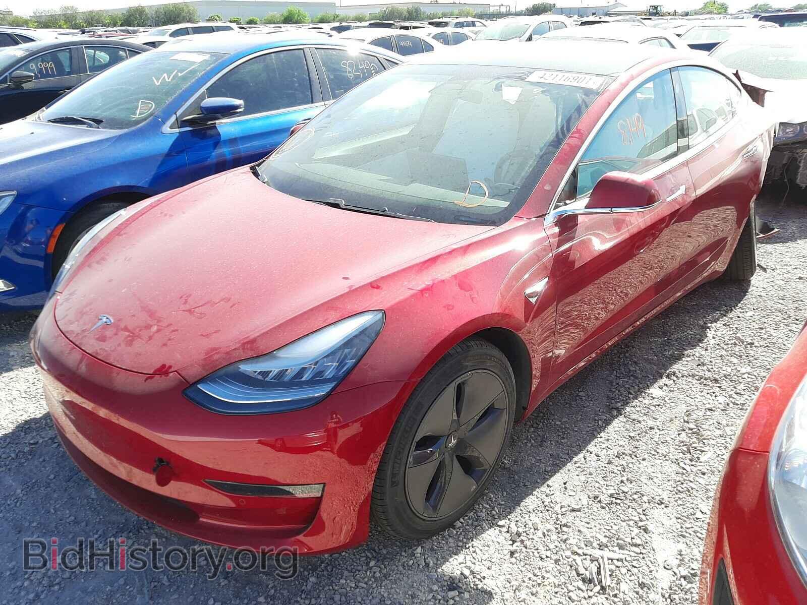 2020 TESLA MODEL 3 - VIN: 5YJ3E1EB6LF628603 - Фото 2