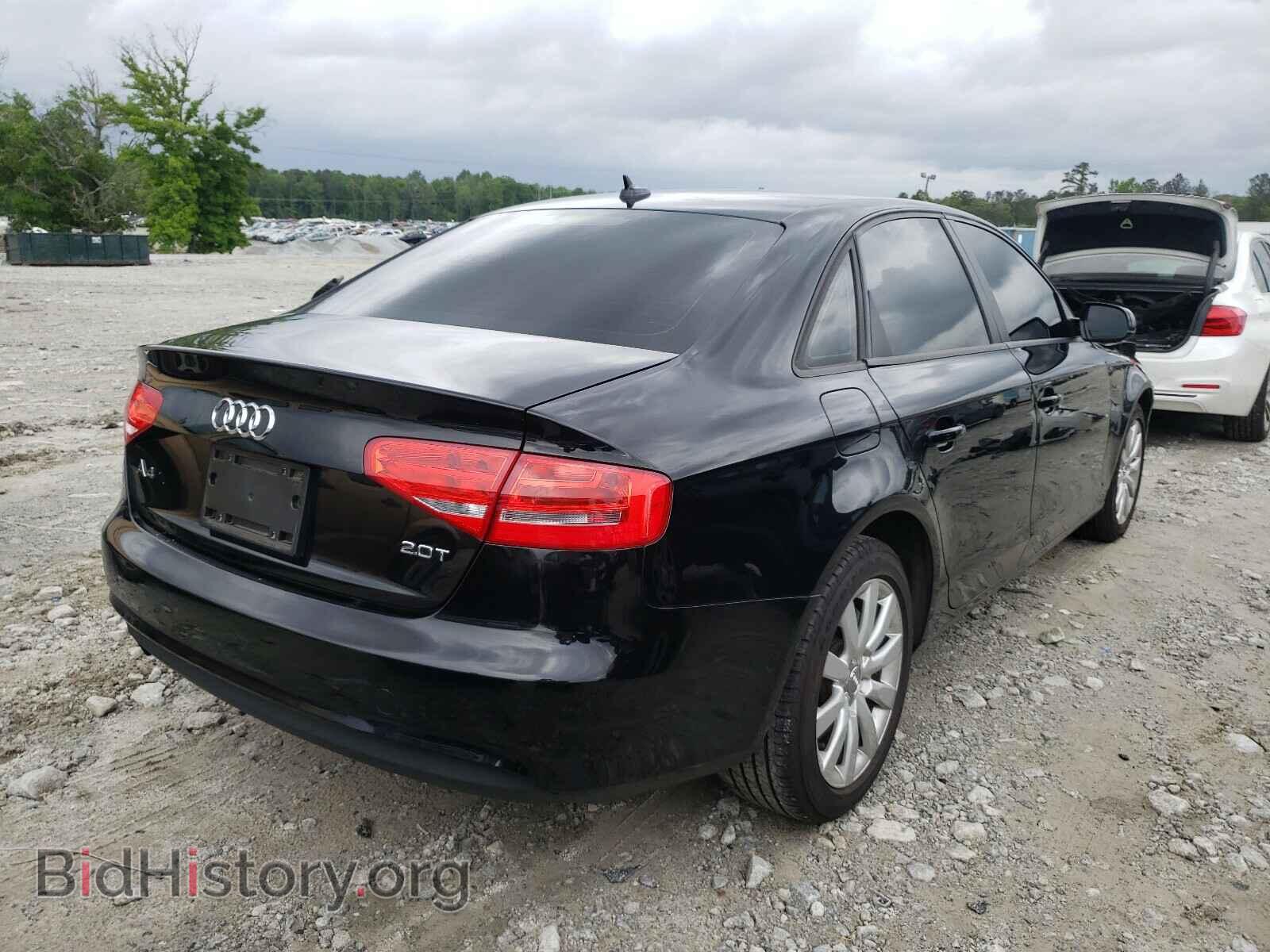 2013 AUDI A4 - VIN: WAUAFAFL4DA131875 - Photo 4