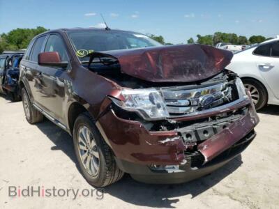 2010 Ford EDGE Edge SEL, бордовый — VIN 2FMDK3JC3ABA05324, Copart