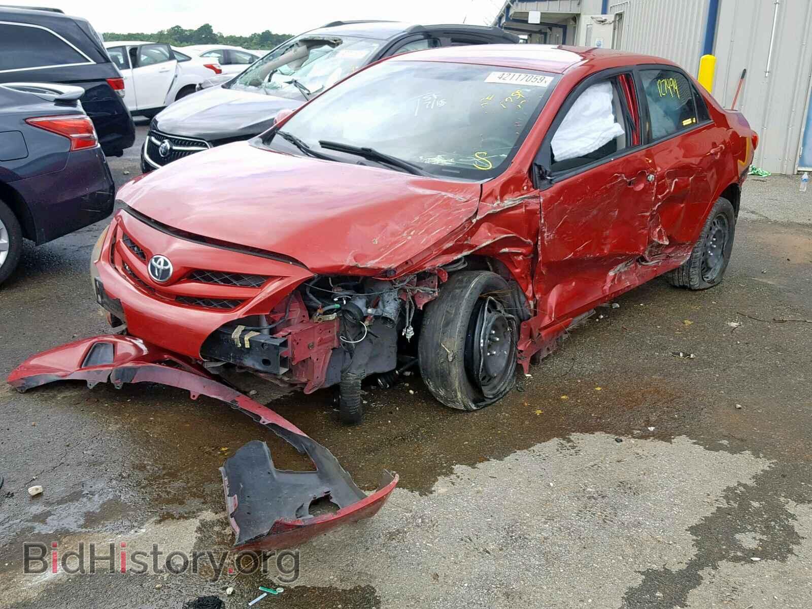 2012 TOYOTA COROLLA BA - VIN: 2T1BU4EEXCC788501 - Фото 2