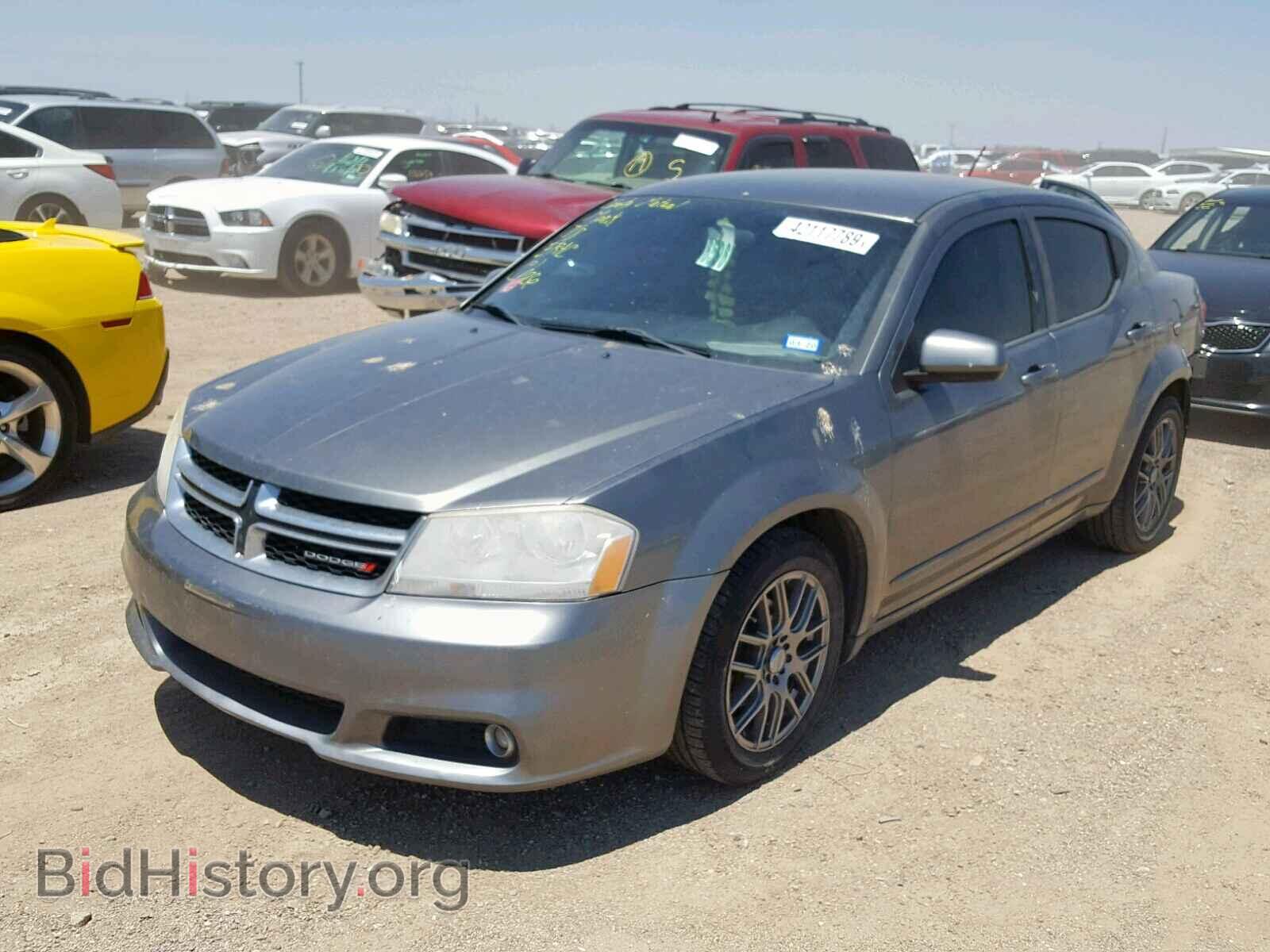 2013 DODGE AVENGER - VIN: 1C3CDZCB4DN562497 - Фото 2