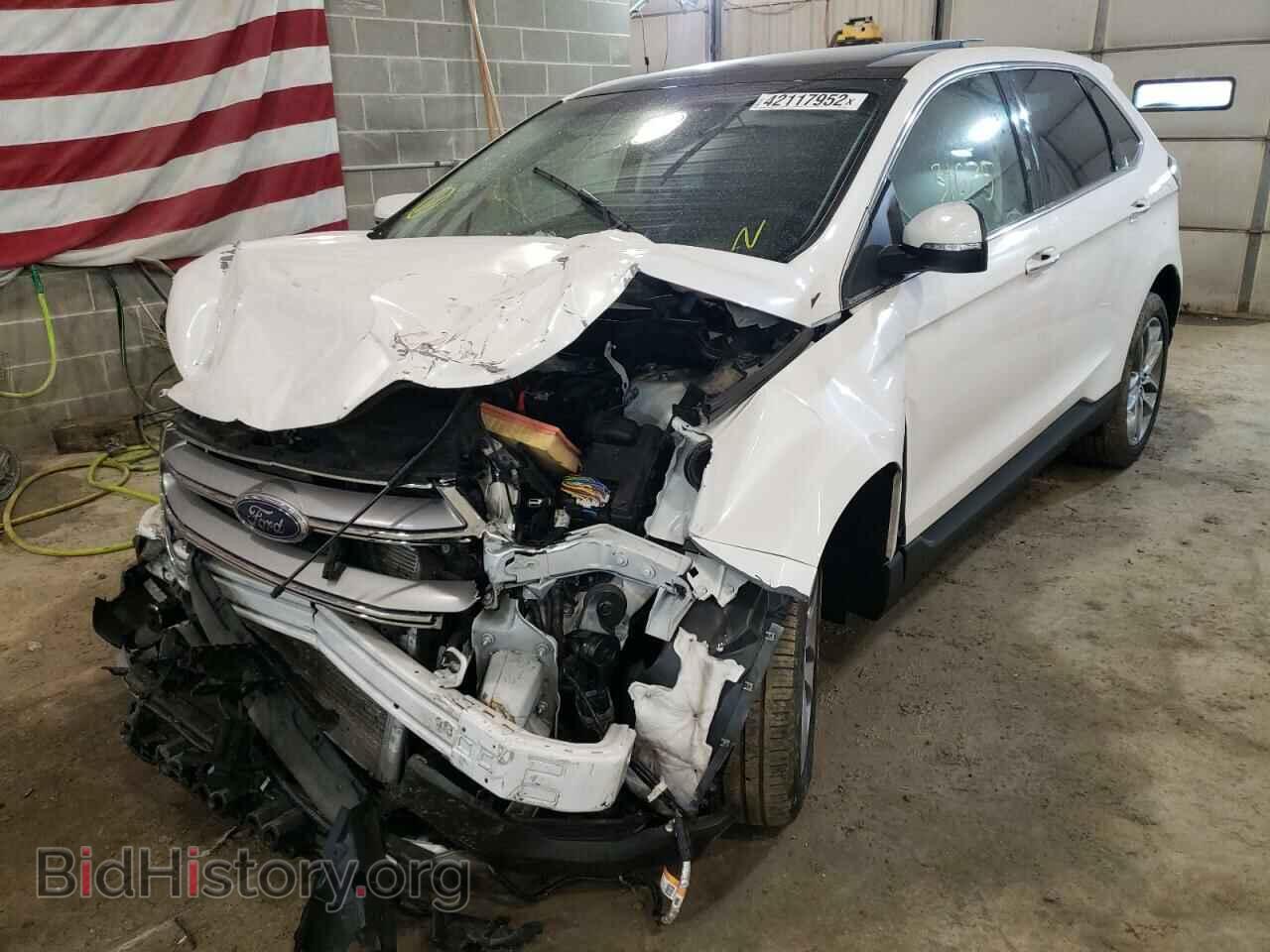 2017 FORD EDGE - VIN: 2FMPK4K85HBC15849 - Фото 2