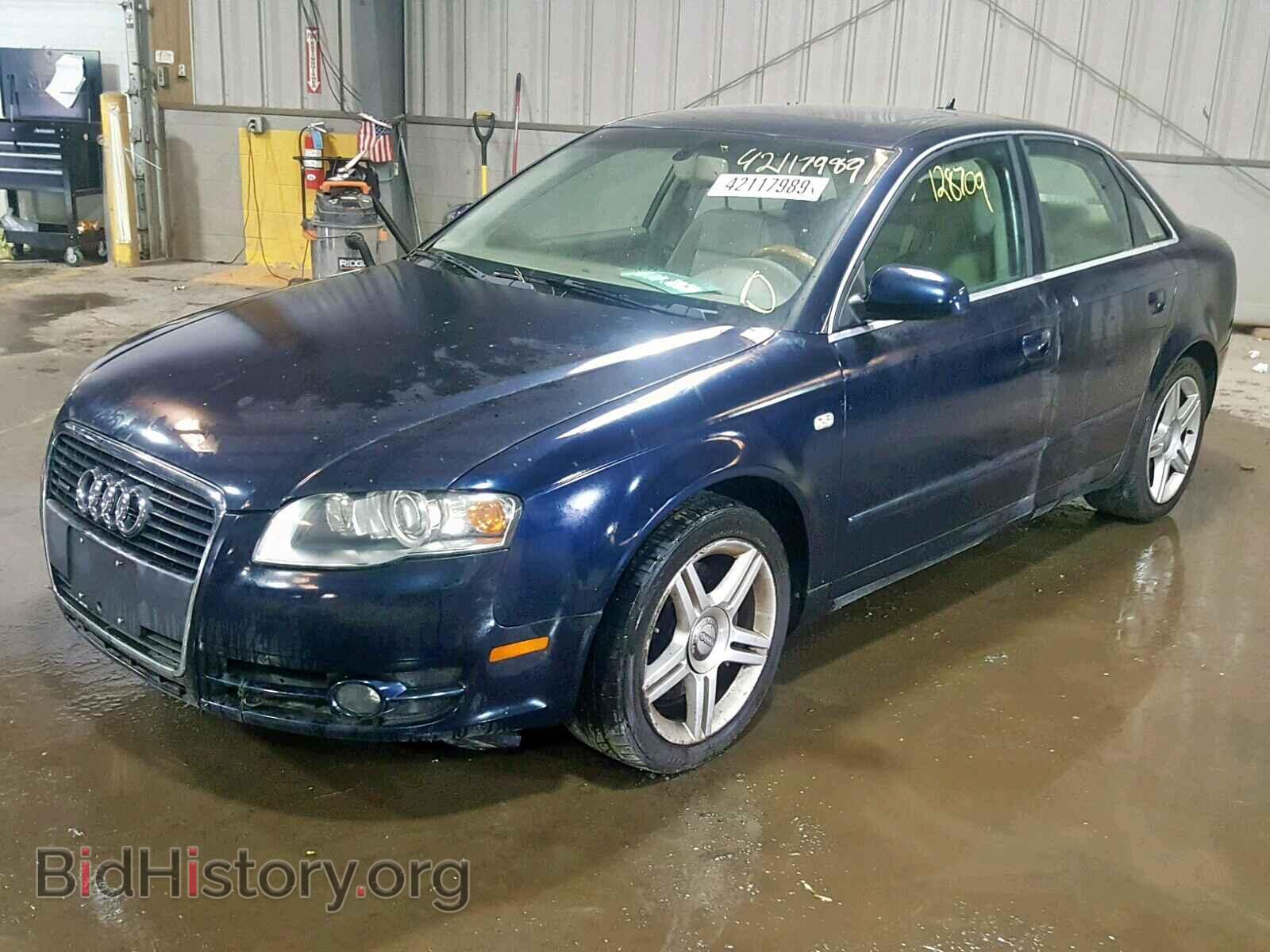 2007 AUDI A4 - VIN: WAUDF78E77A130965 - Фото 2