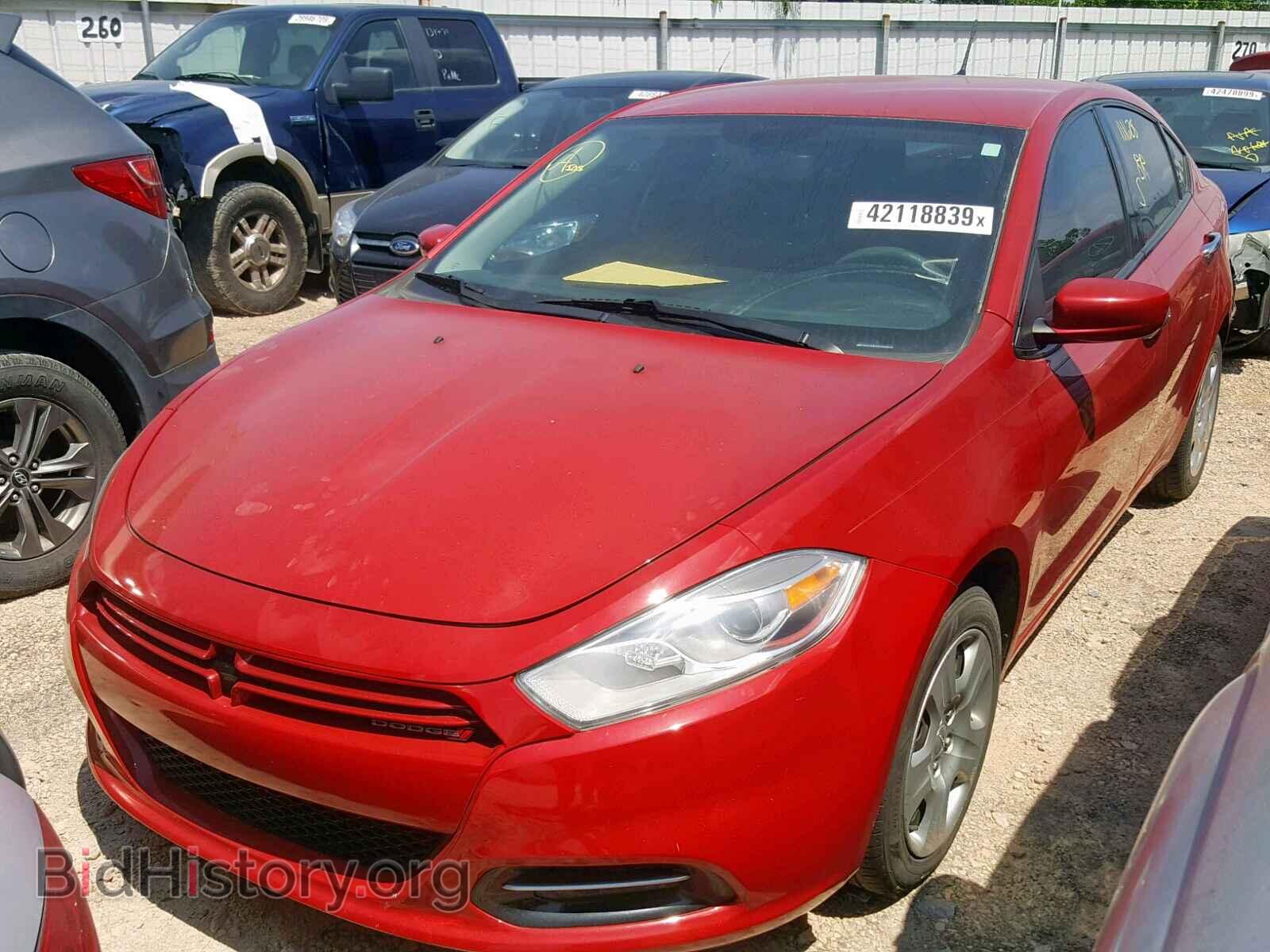 2013 DODGE DART - VIN: 1C3CDFAA8DD127643 - Фото 2