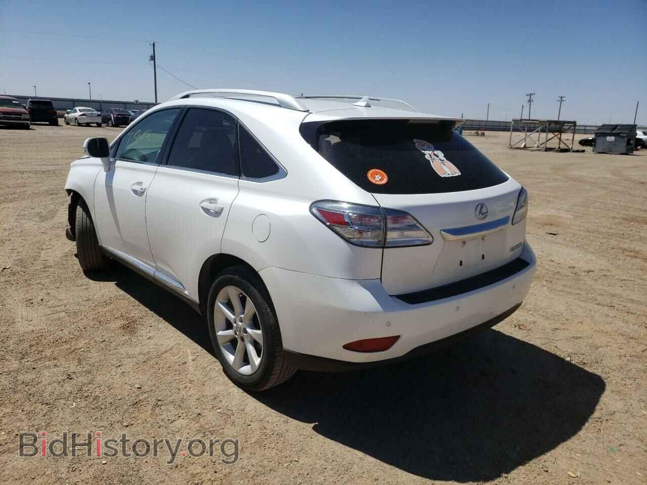 2011 LEXUS RX350 - VIN: 2T2BK1BA8BC118977 - Фото 3