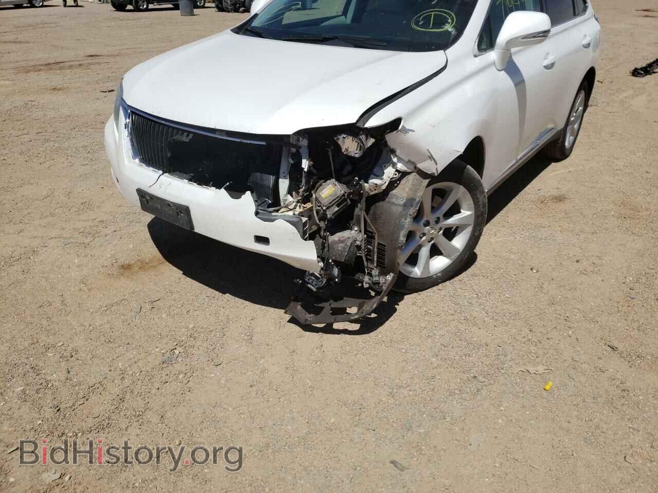 2011 LEXUS RX350 - VIN: 2T2BK1BA8BC118977 - Фото 9