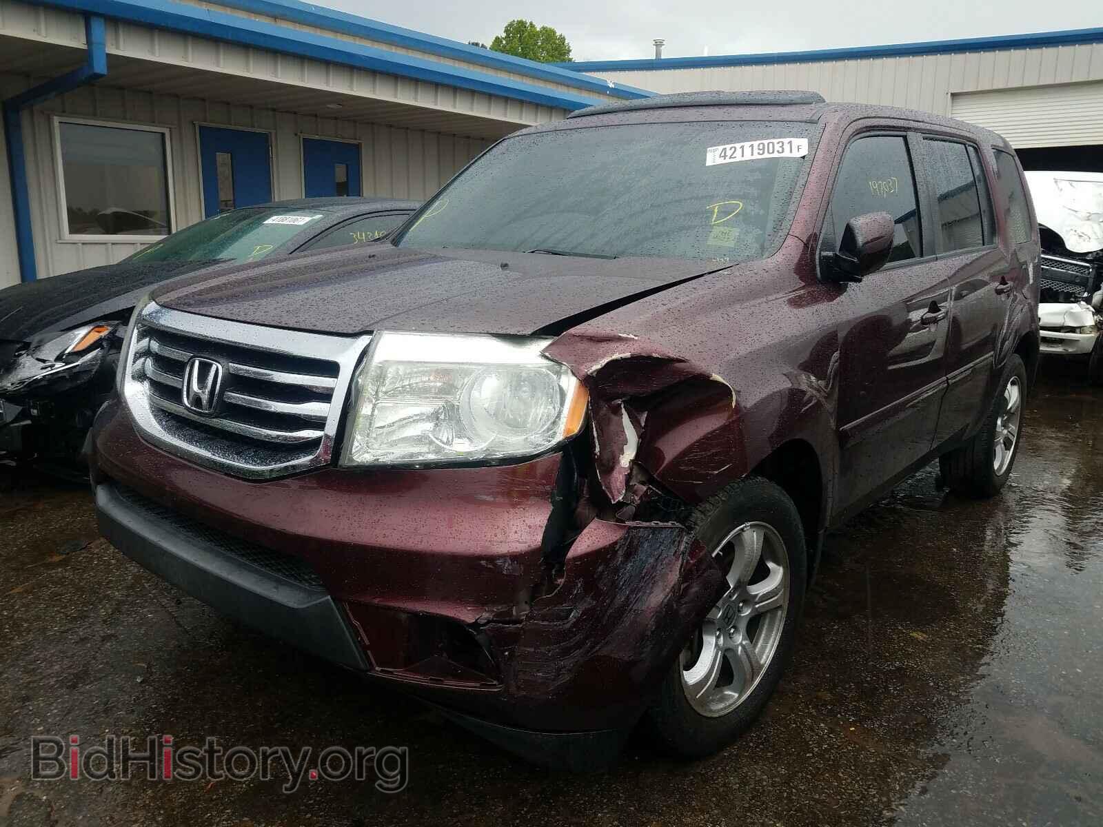 2012 HONDA PILOT - VIN: 5FNYF3H57CB038043 - Фото 2
