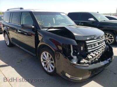 2014 Ford FLEX Flex Limit, black — VIN 2FMGK5D80EBD05232, Copart